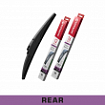 Задняя щ/с TOTACHI CLASSIC CBR-230 REAR WIPER BLADE 225мм 9" 11 адаптеров