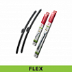 Бескаркасная щ/с TOTACHI CLASSIC CBF-430 FLEX WIPER BLADE 425мм 17" 12 адаптеров